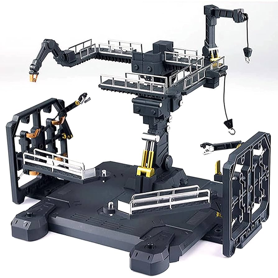 ☆ Diorama Hanger LB Ver.2 Hangar 1/144 RG MG Model Diorama Base Applicable Builders